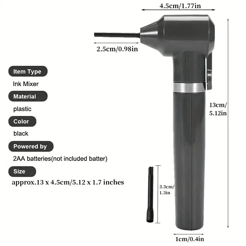 JC Tattoo Pigment Mixer Electric Ink Mixer With 5 Sticks