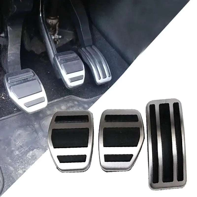 Pedal Pads Covers Stainless Steel For Peugeot Citroen DS by InterCyprus Trading Ltd