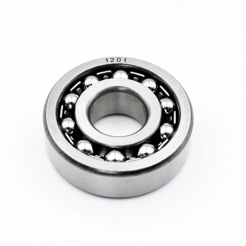 Miniature Double Row Self Aligning Ball Bearings &ndash; Precision 1201 12x32x10mm / CHINA / 2Pcs