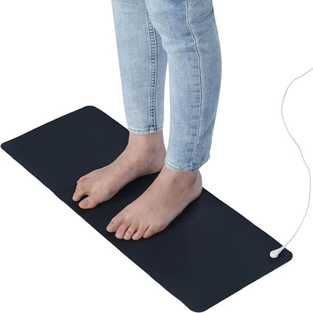 Grounding Earthing Mat Leather Pads &ndash; Reduces Inflammation