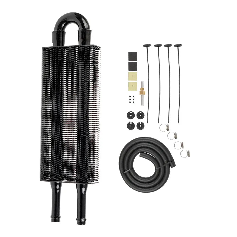2 Row 4 Row 6 Row 8 Row 10Row 16Row Universal Remote Transmission Oil Cooler Auto-Manual Radiator Converter Aluminum Kit by InterCyprus Trading Ltd