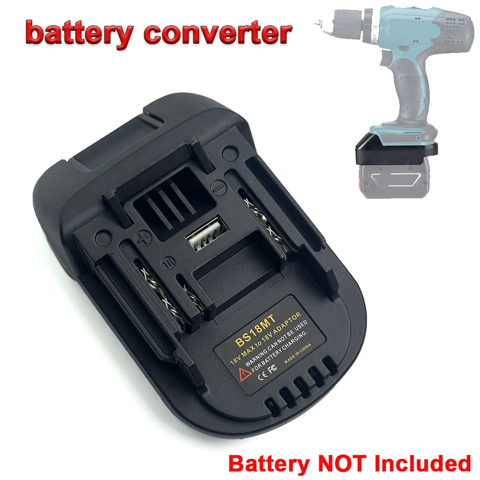 Adaptador de Bateria para Ferramentas Bosch 18V para Makita 18V