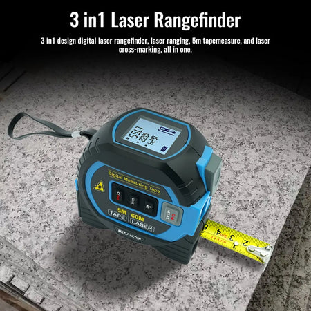 Protable Laser Tape Measure 3in1 &ndash; High Precision Laser