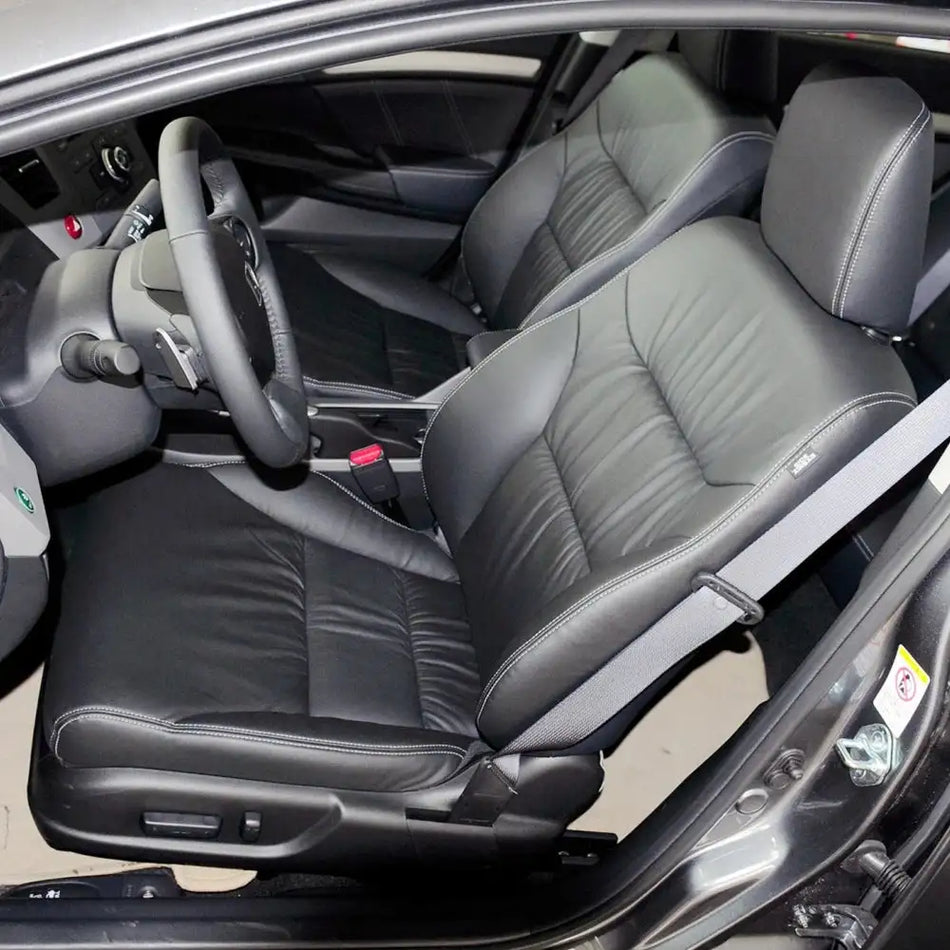 Honda Civic IX 2012 2017 Ψεύτικες Δερμάτινες Προσαρμοσμένες Θήκες Καθισμάτων