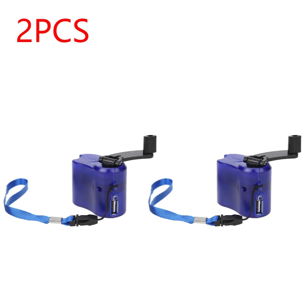 NoEnName_Null Hand Crank Emergency Phone Charger 2PCS 1