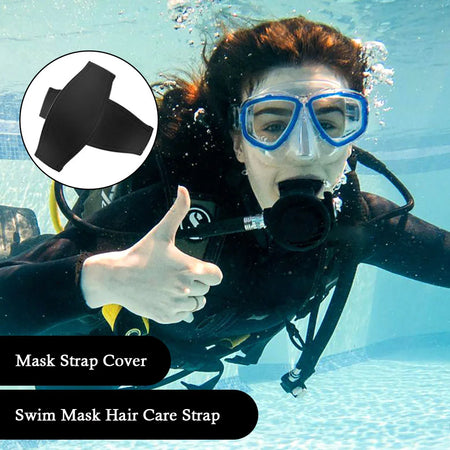 Diving Mask Strap Cover &ndash; Comfort Padded Protection