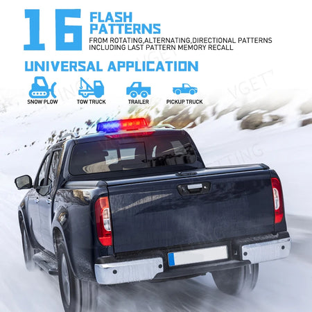 36 LED Roof Top Strobe Light - Magnetic Mount Beacon