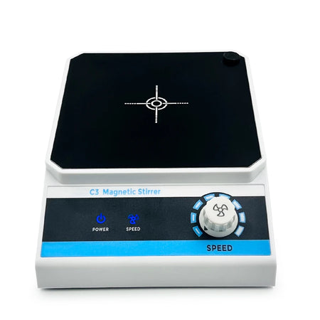 2L Magnetic Stirrer Hot Plate &ndash; Wide 300 to 3000 RPM Range black