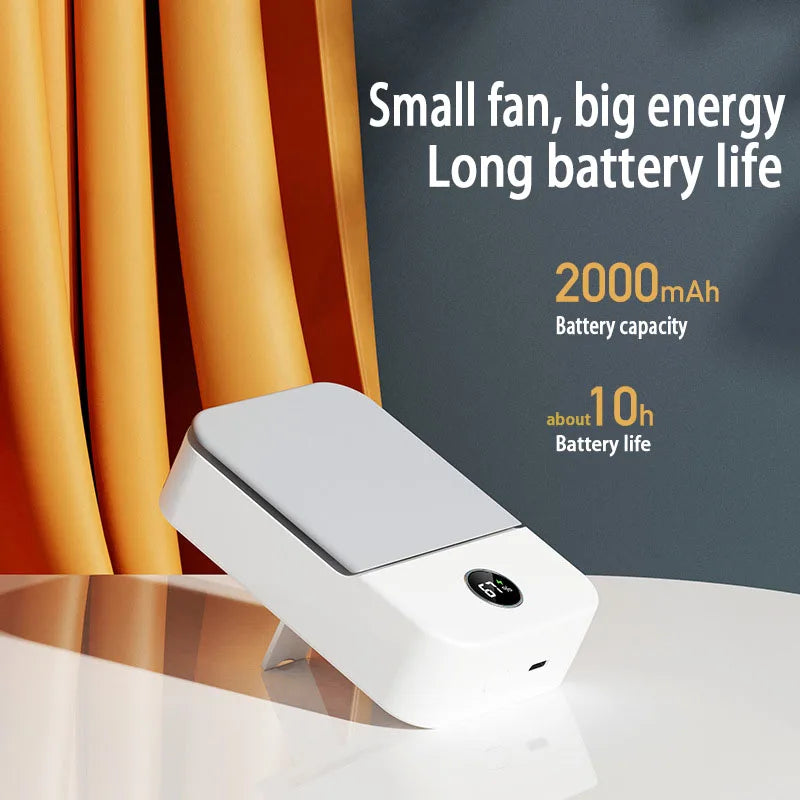 New Lazy Hanging Neck Small Fan &ndash; USB Rechargeable Portable