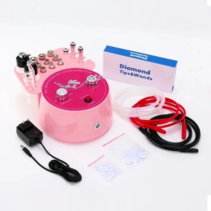 Pink Diamond Dermabrasion Machine &ndash; Water Spray Exfoliation