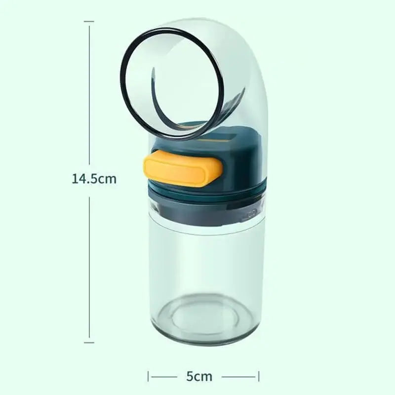 10ml Quantitative Seasoning Bottle &ndash; Press Type 0.5g Shaker 1 Pcs Green