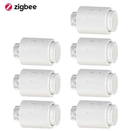 Tuya ZigBee Smart Radiator Valve TRV &ndash; Works With Alexa 7pcs / 3 x 1.5V