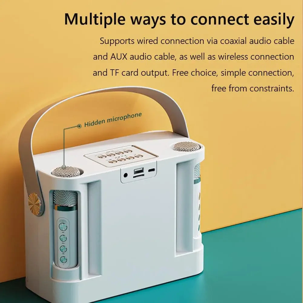 YS-219 Karaoke Machine &ndash; Portable Bluetooth Karaoke System