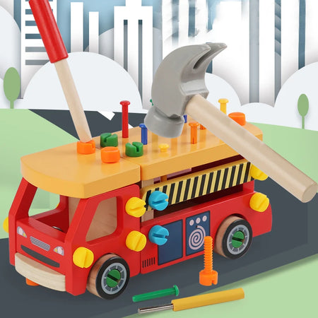 Children 3D Busy Board Wooden Toys Montessori &ndash; Fine Motor