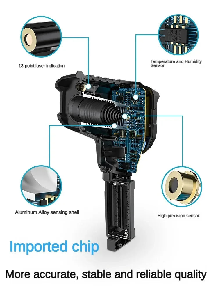 Mestek IR02C Thermometer &ndash; Non Contact Temperature Meter