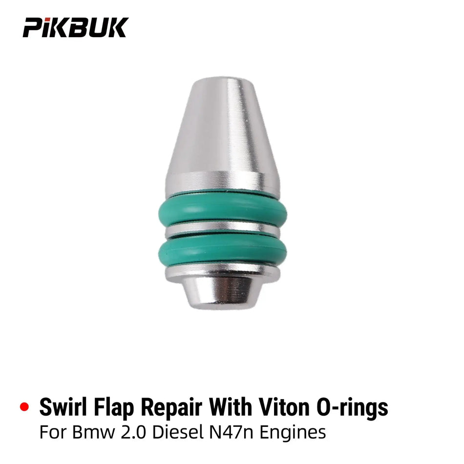 PIKBUK Aluminum Swirl Flap Repair With Viton O-rings For BMW 2.0 Diesel N47N Engines by InterCyprus Trading Ltd