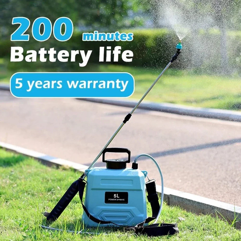5L Electric Backpack Sprayer &ndash; USB Rechargeable Sprayer