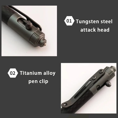 Tactical Self Defense Stinger Pen &ndash; Emergency Glass Breaker
