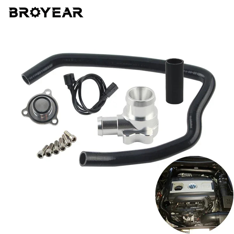 Turbo Blow Off Conversion Valve for Audi VW S3 Golf R 2.0 TFSI Transversal VAG Engine by InterCyprus Trading Ltd