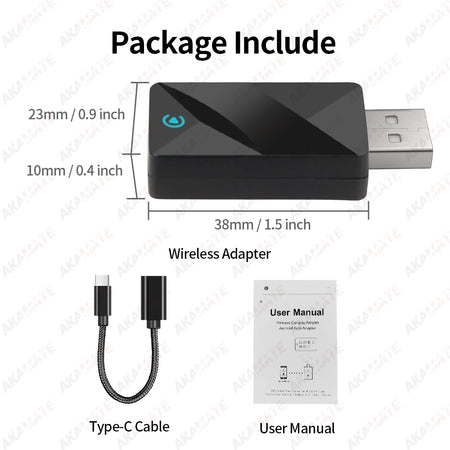 2 In 1 Wireless CarPlay Dongle &ndash; Wireless Android Auto