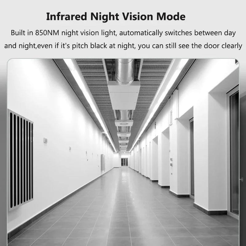 WiFi Video Doorbell &ndash; HD Camera With IR Night Vision