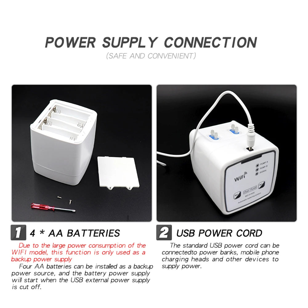 Smart WIFI Automatic Drip Irrigation System with Dual Pumps