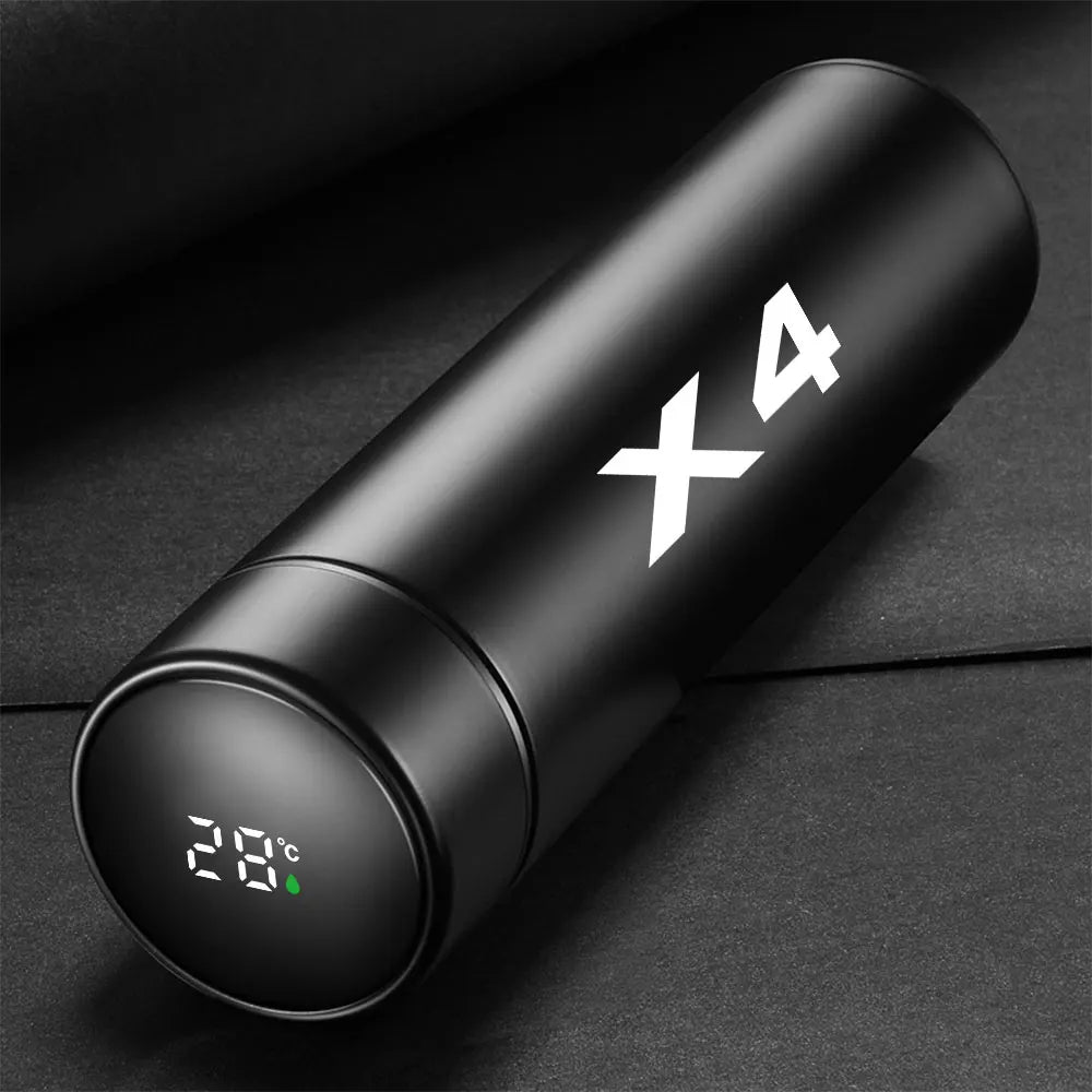 Car Insulated Cup Smart Thermos Bottle - LED Temp Display