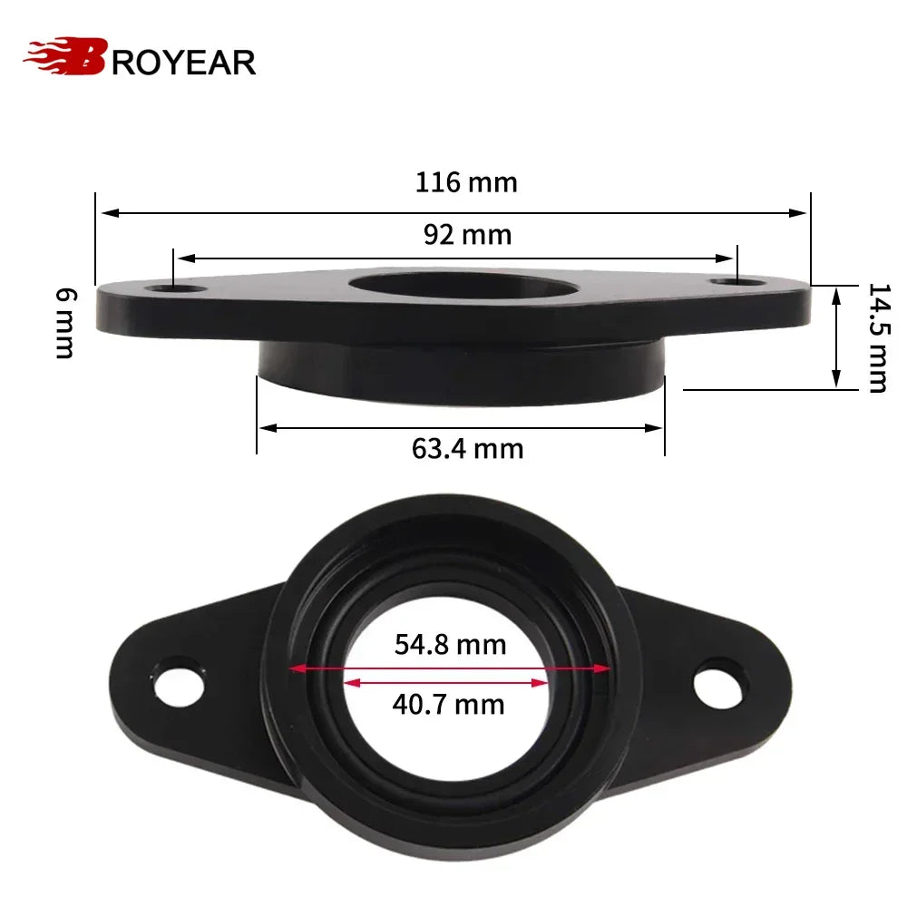 Blow Off Valve Adapter For SQV1234 Mazda Speed 3 6 Subaru 2008 by InterCyprus Trading Ltd