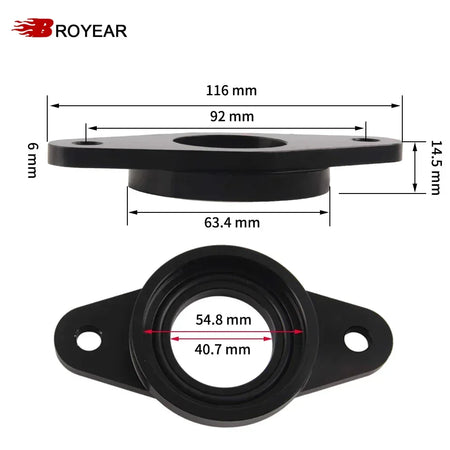 Blow Off Valve Adapter For SQV1234 Mazda Speed 3 6 Subaru 2008 by InterCyprus Trading Ltd