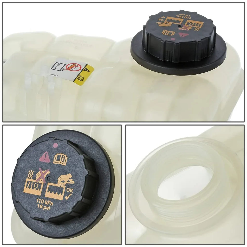 Expansion Coolant Tank With Cover for Ford Taurus 1998-2005