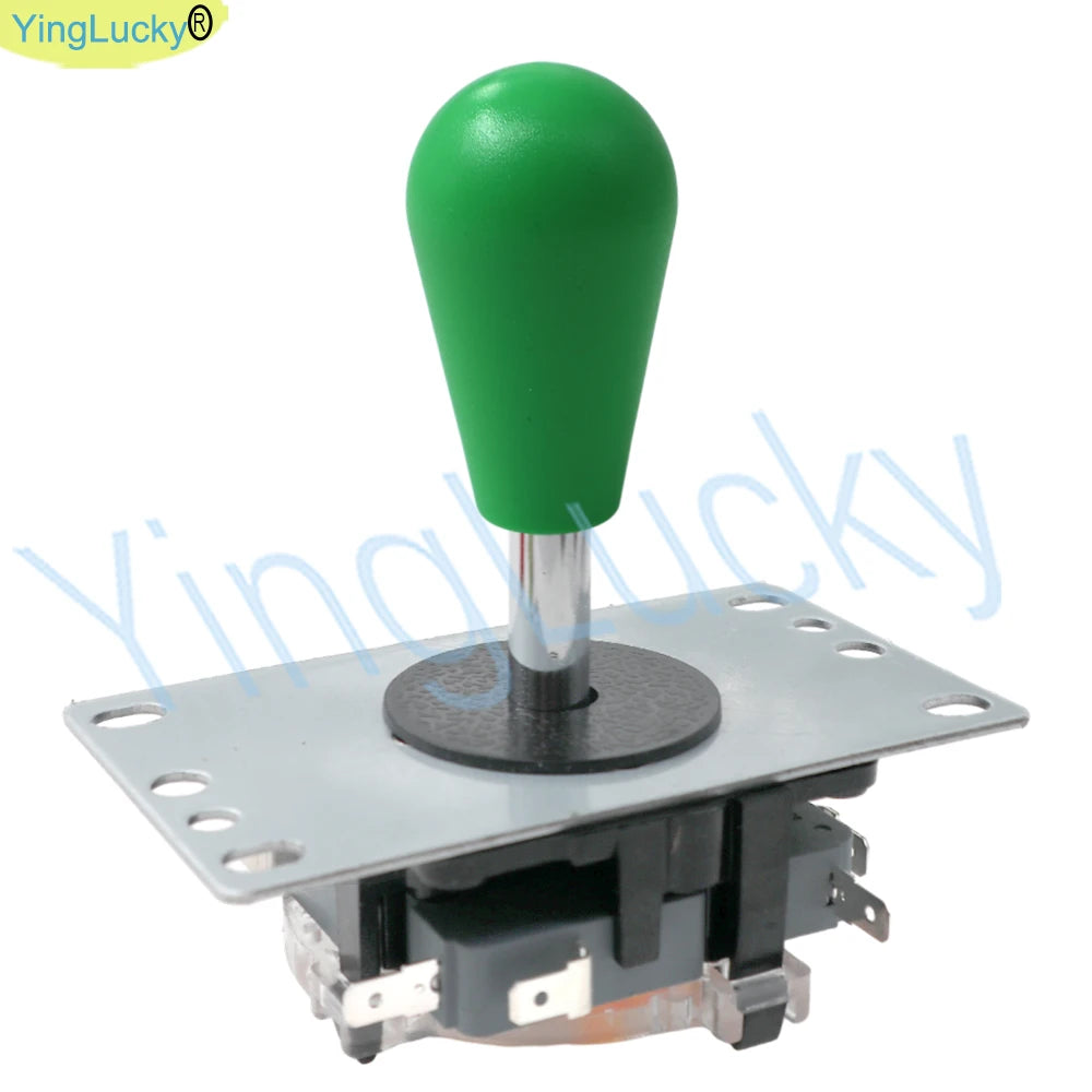 YingLucky Y-10 Arcade Joystick &ndash; Durable 4/8 Way Fighting Stick Parts With green oval ball