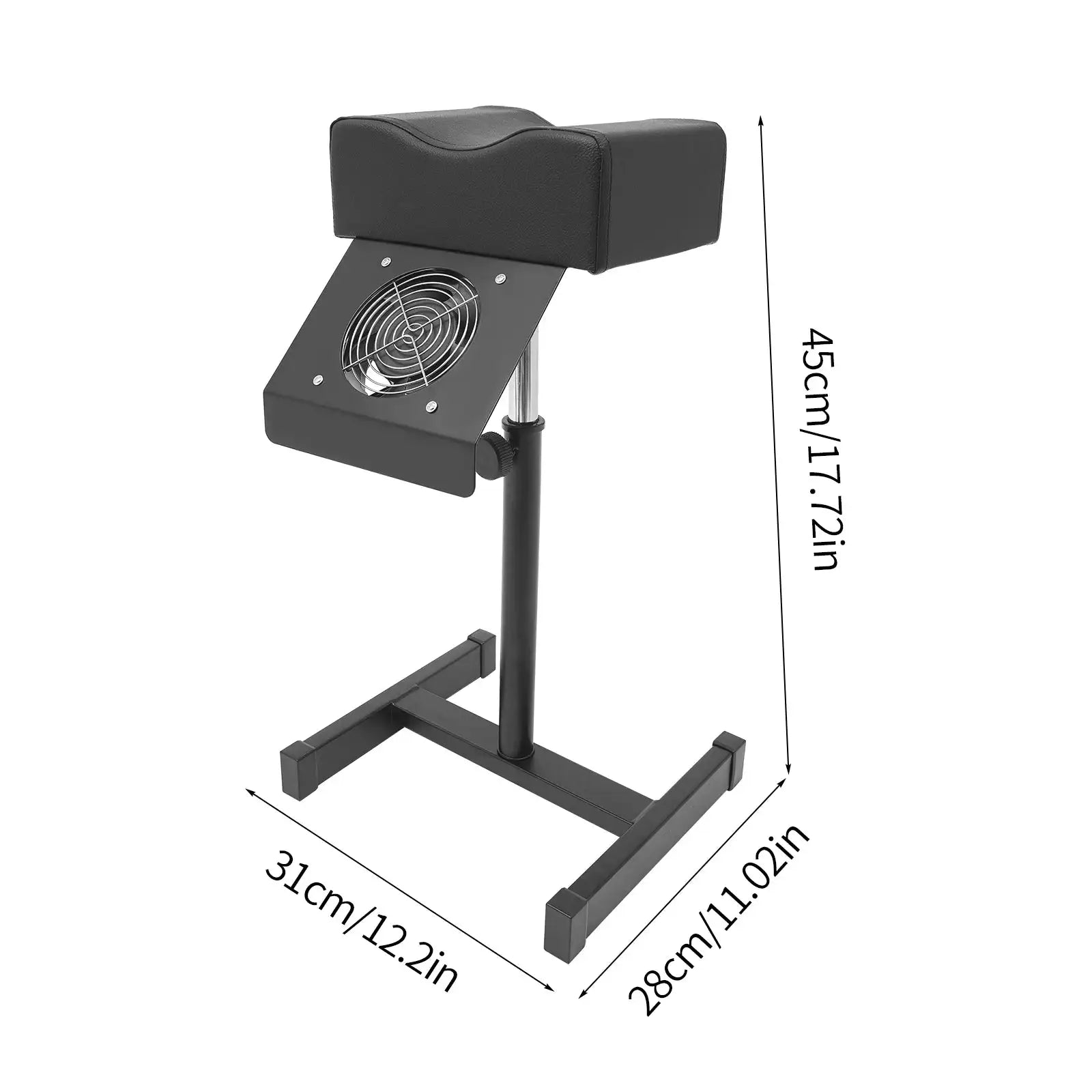 Manicure Stool With Adjustable Height &ndash; Anti Slip Base