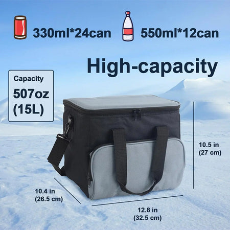 Car Cooler 15L &ndash; Large Capacity Watertight Liner Bag