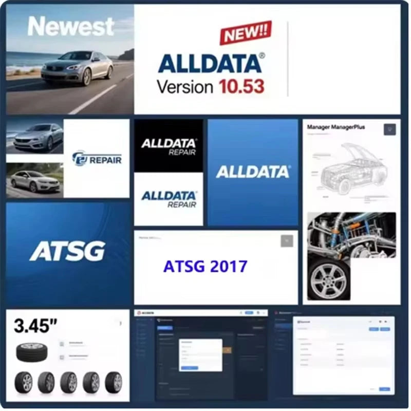AllData Automotive Tech Reparatiesoftware 10.53|Autodata 3.45 ...