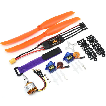 A2212 2212 2200KV 1400KV 1000KV Brushless Motor 30A 40A / 40A BLheli ESC SG90 9G Micro Servo for RC Fixed Wing Plane Helicopter by InterCyprus Trading Ltd