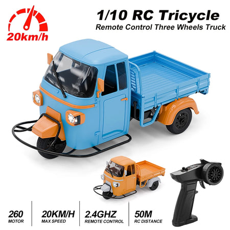 One Tenth RC Tricycle &ndash; LED Lights and Music Effects