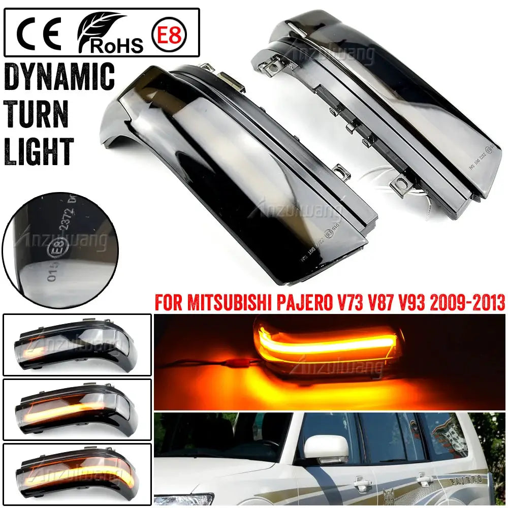LED Side Mirror Turn Signal For Mitsubishi Pajero V73 V77 V93 V97 by InterCyprus Trading Ltd