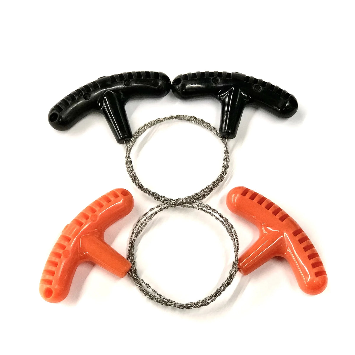 Portable Stainless Steel Wire Saw with Finger Handle for Outdoor Adventures