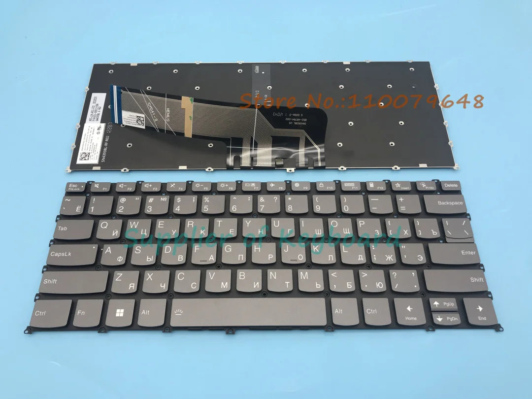 Lenovo Flex 5 Backlit Keyboard US RU FR ES UK PT &ndash; Backlit Russian Backlit