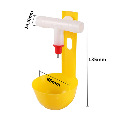 Hanging Automatic Chicken Water Nipple Drinker - Leak Free