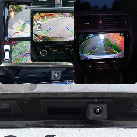 1080P Ahd Rear View Camera With Guiding Lines For Vw Audi Golf Passat by InterCyprus Trading Ltd
