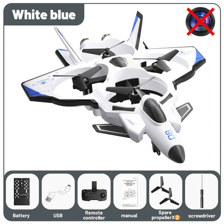 JJRC 2024 H121 Stunt Performance Drone - 8K Camera Foam Blue-Standard