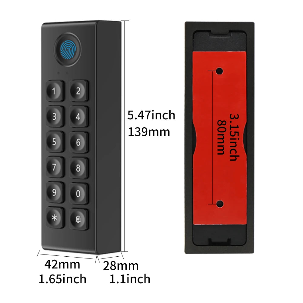 WK3 &ndash; Bluetooth Wireless Keypad For TTLOCK Access Control
