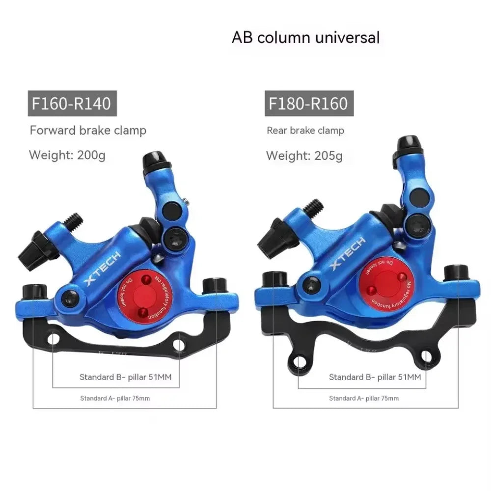 ZOOM HB100 Hydraulic Disc Brake Calipers &ndash; High Performance MTB Braking