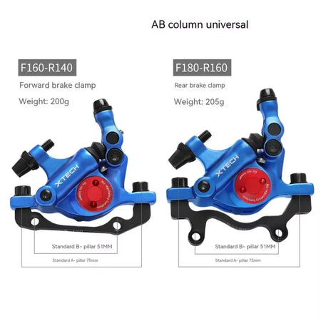 ZOOM HB100 Hydraulic Disc Brake Calipers &ndash; High Performance MTB Braking