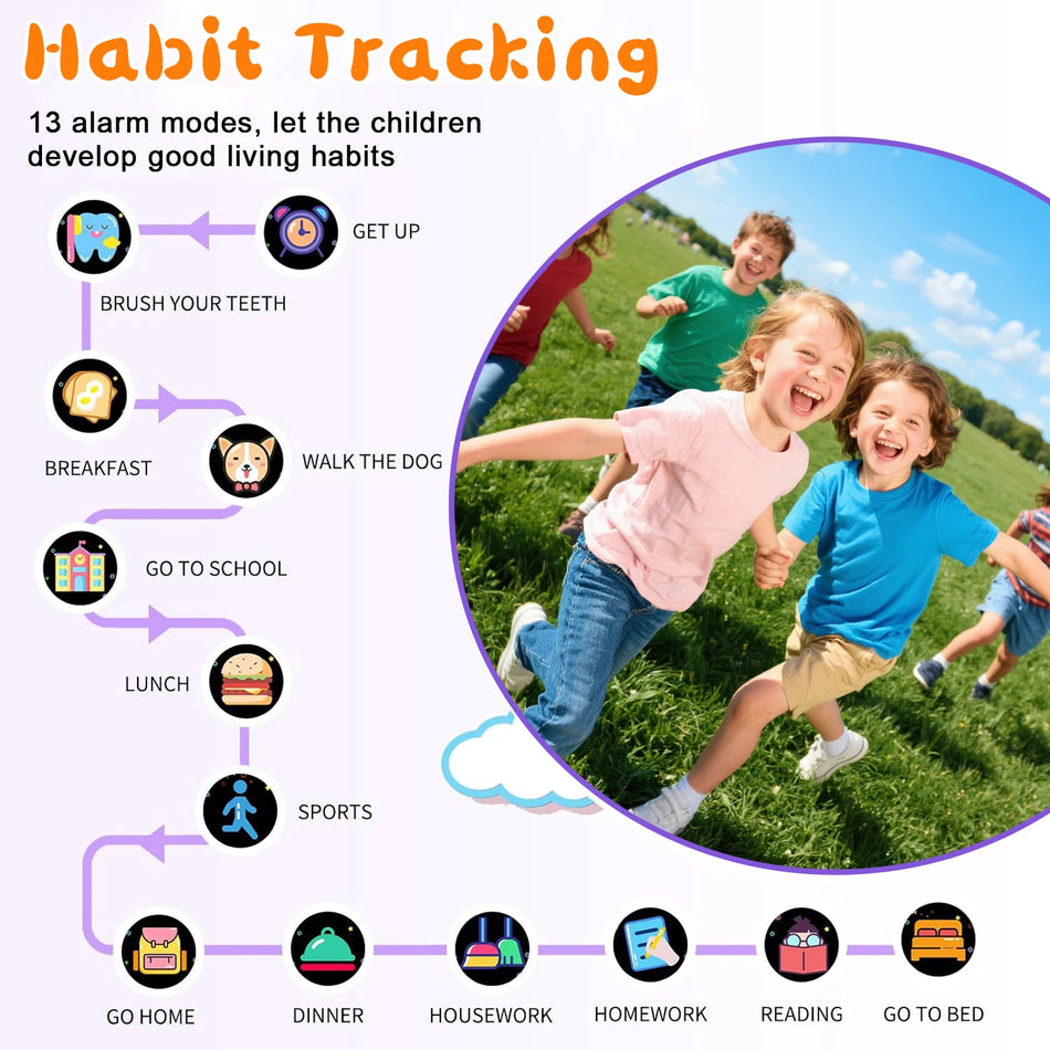 Kids Smart Watch with Camera, Local Music, 32 Games, Calculator