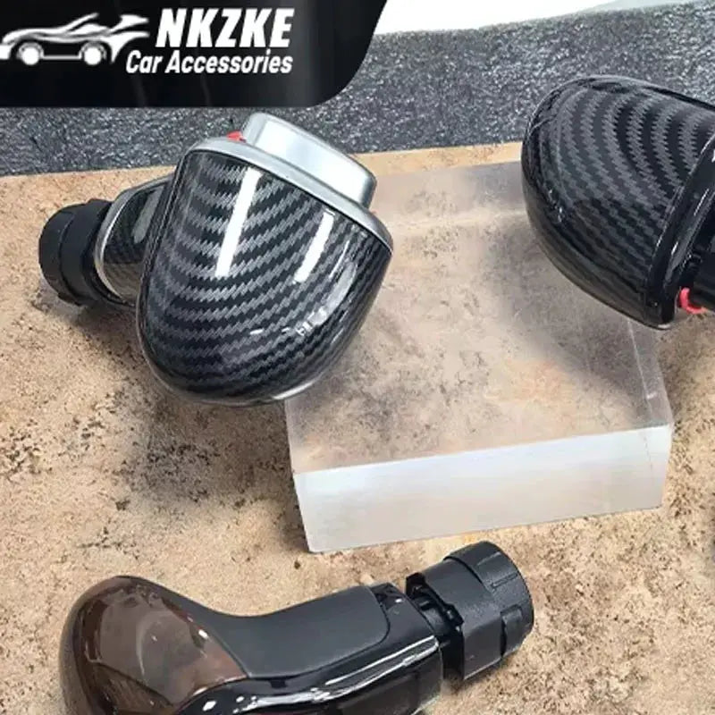 For Audi Q7 Q5 A3 A4 A5 A6 A7 C6 C7 4G1 713 139 4G1713139 Automotive parts Leather with hole shift knob by InterCyprus Trading Ltd