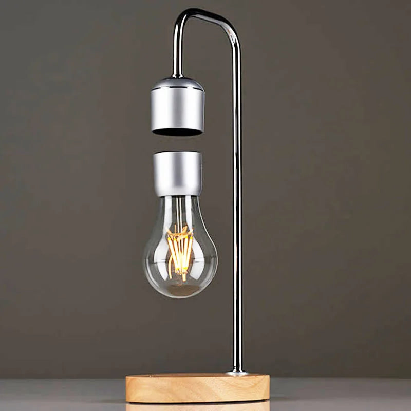 Magnetická levitující bezdrátová LED žárovka s nabíječkou