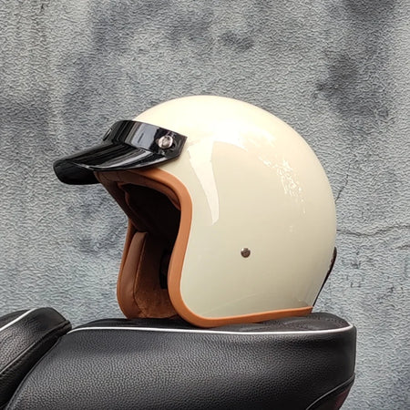 ORZ Retro Half Open Motorcycle Helmet &ndash; Lightweight Comfort 2 / XXL