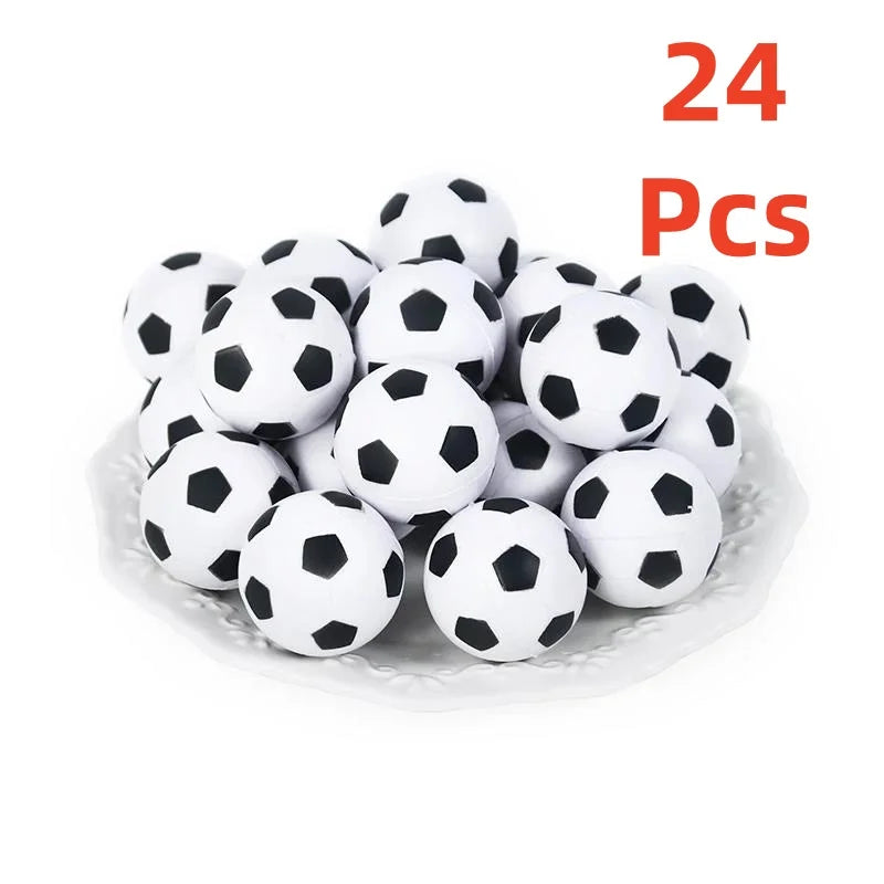 Mini Sports Balls Party Favors - Stress Relief Foam Toys for Kids 24Pcs